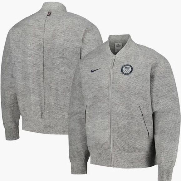 Nike Tech Pack Therma-FIT ADV Team USA Men’s Size XL Grey Olympics 2024 Jacket - Picture 1 of 9